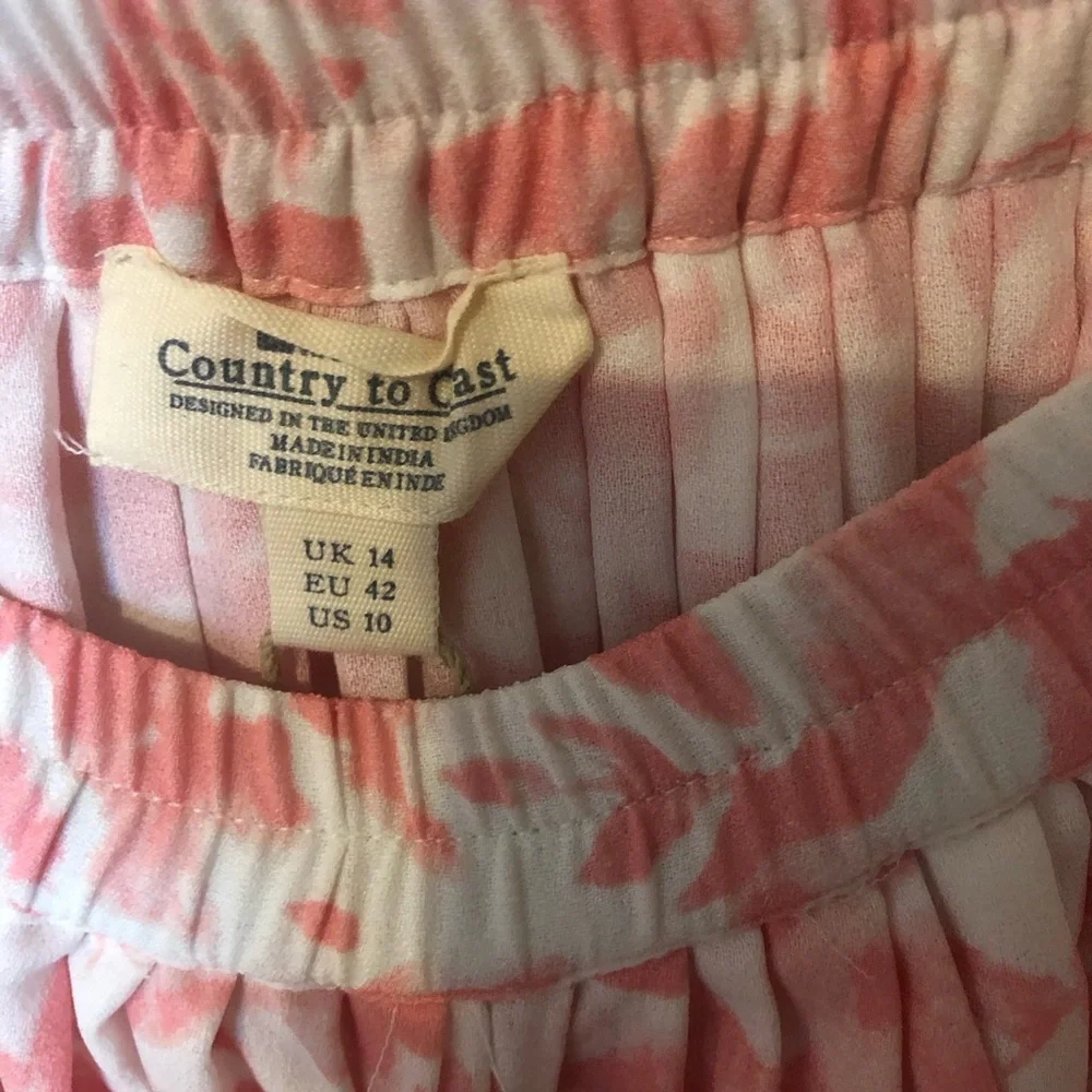 mountain warehouse Floral Pleated Midi Skirt Size 10
